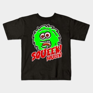 Squeek Cute Green Monster Birthday Gift Kids T-Shirt